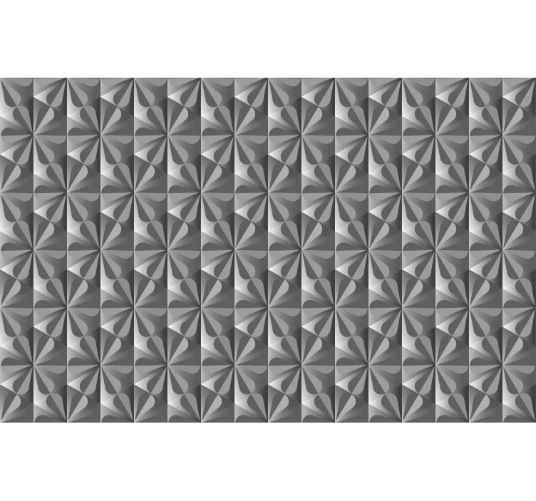 Rollo Fenster mit Muster geometrisches musterdesign - TenStickers