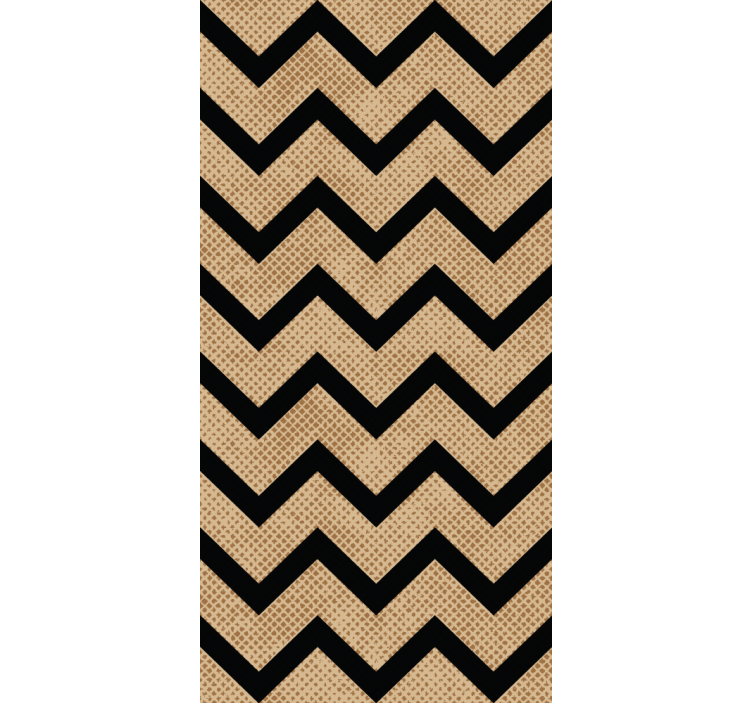 Rollo fenster mit muster chevron-muster jalousie - TenStickers