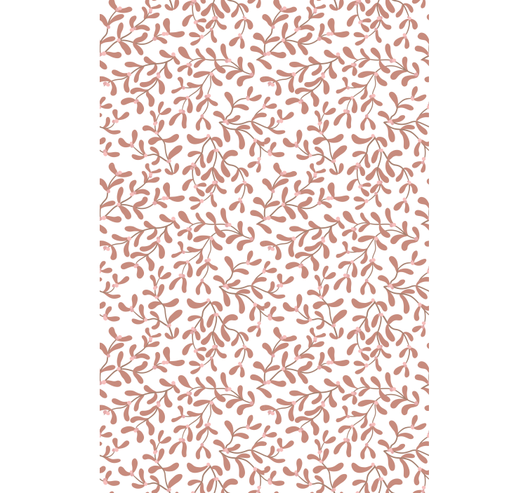 Rollo Fenster Blumen und Pflanzen dezentes blattmotiv - TenStickers