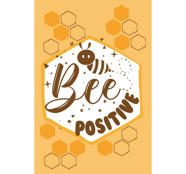 Rollo Fenster Spruch bienen positive nachricht - TenStickers