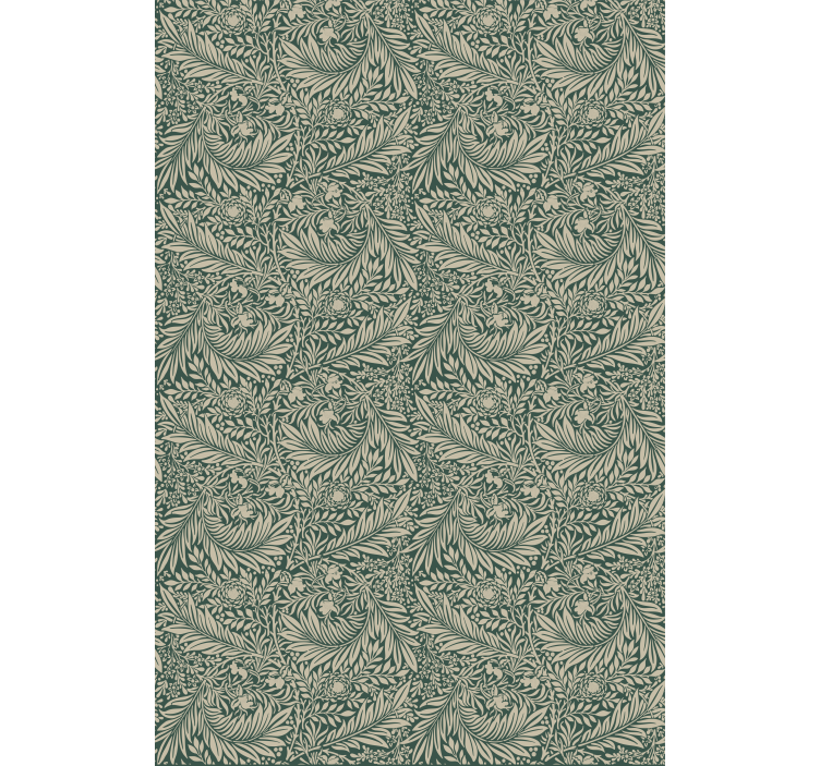 Klassische Rollos Jugendstil Blumenmuster - TenStickers