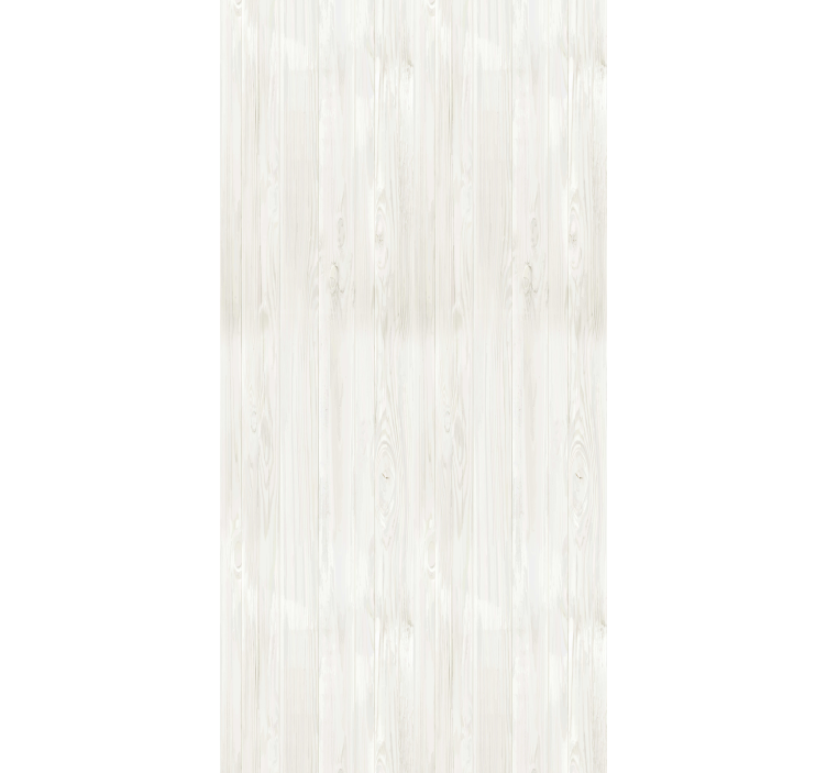 Rollo Fenster rustikal Weiße Holzoptik - TenStickers