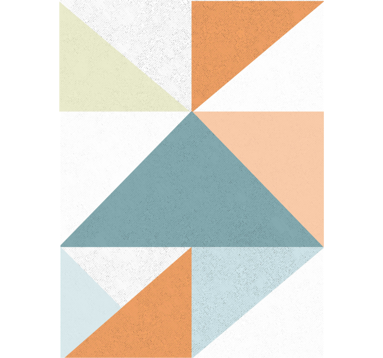 Fenster rollo modern mit geometrischem dreieckmuster - TenStickers