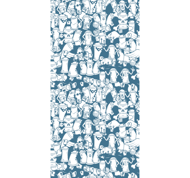 rollo Jugendliche graffiti Dosen - TenStickers