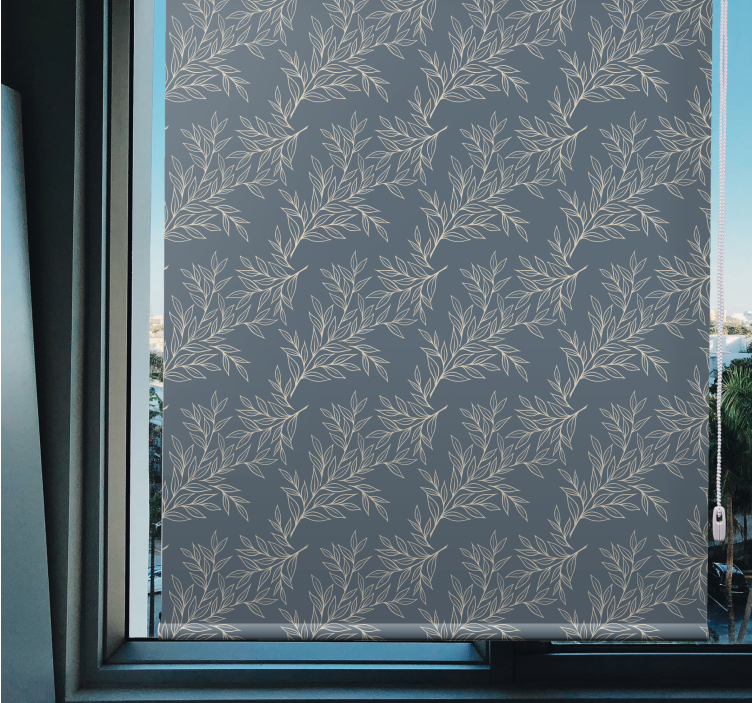 Moderne Rollo für Küchenfenster mit Bäumen Weidenzweige - TenStickers