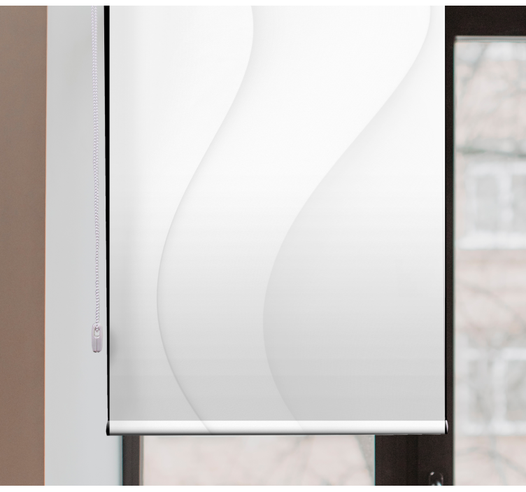 Moderne Rollo Küche Ehe Weiße  formen - TenStickers