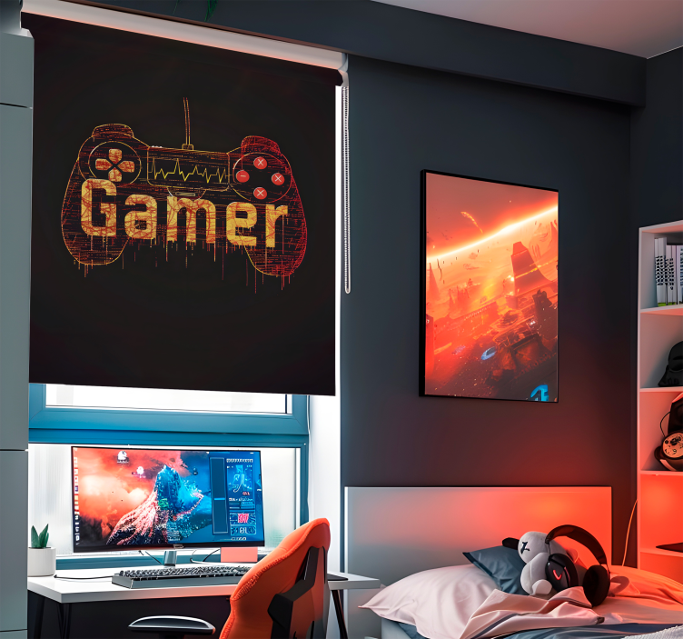 Gamer rollo Herzschlag des Spielers - TenStickers