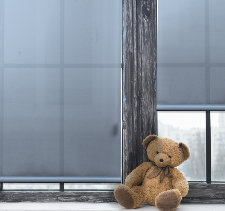 Rollo fenster blickdicht blass cyan farbton - TenStickers