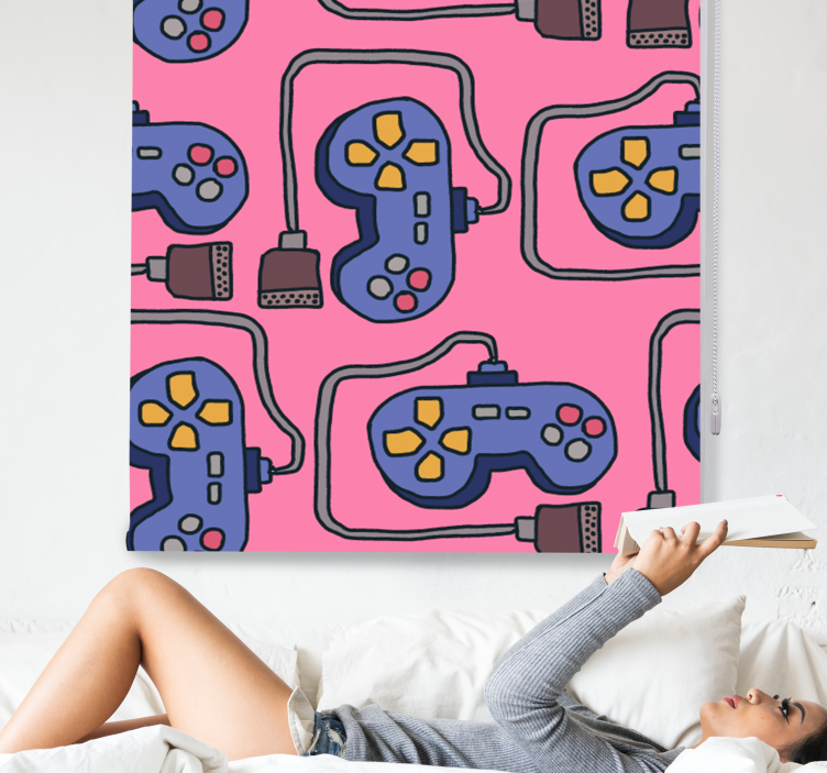 Gamer rollo videospiel-controller - TenStickers