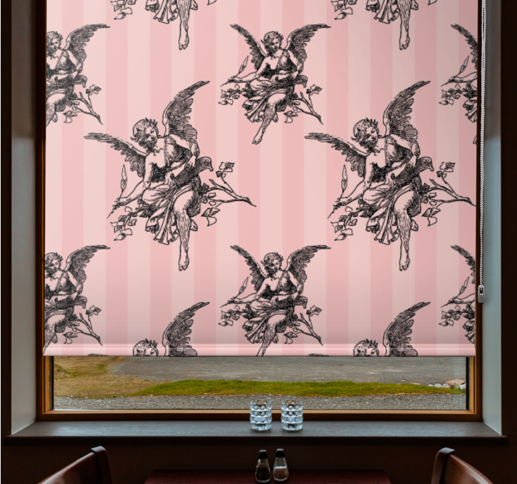 Weitere Fenster Rollos cherub-motiv-design - TenStickers