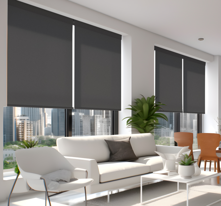 Wohnzimmer Rollos cracked pepper - TenStickers