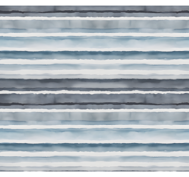 Rollo Fenster Badezimmer aquarell horizont muster - TenStickers