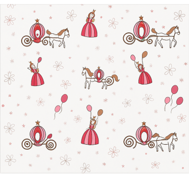 Rollo Fenster Kinderzimmer märchenprinzessin - TenStickers