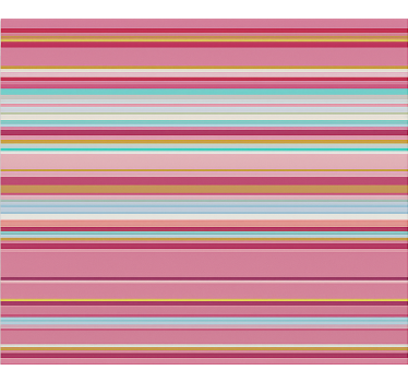 Rollo Fenster Jugendzimmer rosa streifenmuster - TenStickers