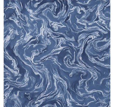 Rollo Fenster Jugendzimmer indigo marmor abstrakt - TenStickers