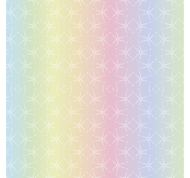 Rollo fenster kinderzimmer glitzer regenbogen himmel pastell - TenStickers