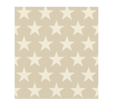 Rollo fenster jugendzimmer beige sternenmuster - TenStickers