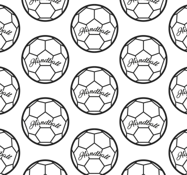Rollo fenster jugendzimmer handballmuster - TenStickers