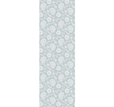 Rollo fenster jugendzimmer mit blumenmuster im granny chic - TenStickers