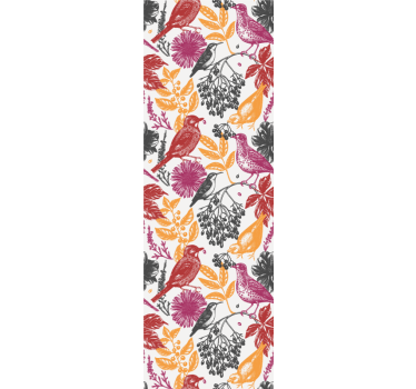 Rollo fenster jugendzimmer mit wildblumenmuster - TenStickers