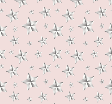 Rollo fenster jugendzimmer weiße sterne rosa hintergrund - TenStickers