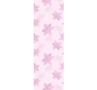 Rollo fenster jugendzimmer mit hübschem blumenmuster - TenStickers