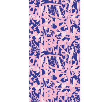 Rollo fenster jugendzimmer in pink und lila graffiti-muster - TenStickers