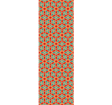 Rollo fenster jugendzimmer nahtloses arabisches ornament - TenStickers