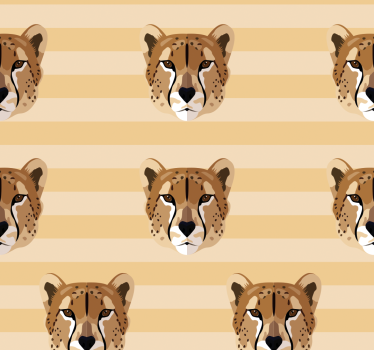 Rollo fenster jugendzimmer leopardenkopf - TenStickers