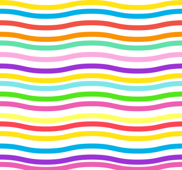 Rollo fenster jugendzimmer unregelmäßiges regenbogen - TenStickers