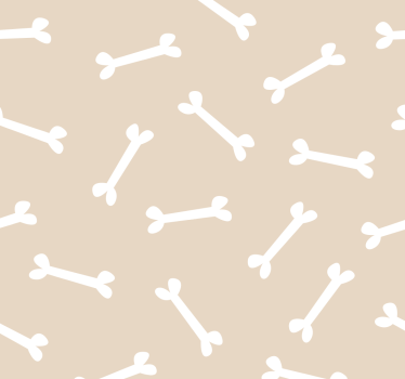 Rollo fenster jugendzimmer mit hundeknochen auf beige - TenStickers
