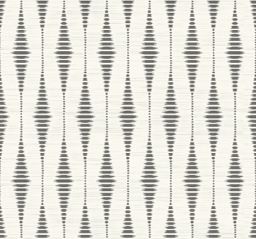 Rollo fenster grau rabaul ikat in grau und beige - TenStickers