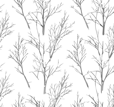 Rollo fenster grau dünne Äste - TenStickers