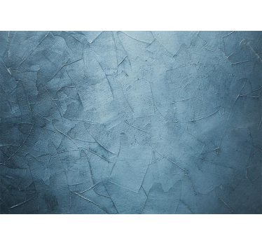 Rollo wohnzimmer wellenmarmor in meeresblau - TenStickers