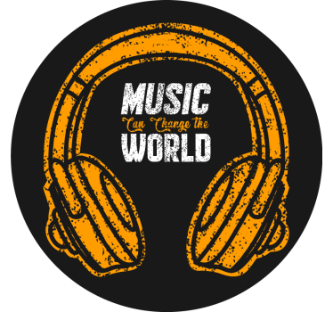 Rollo fenster jugendzimmer musik verändert die welt - TenStickers