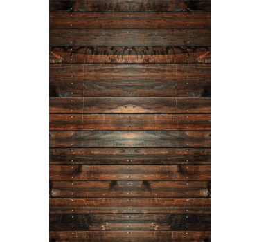Holz dunkelbraun rustikal Rollo Wohnzimmer - TenStickers