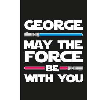 Rollo Fenster Filme anpassbare science-fiction-phrase - TenStickers
