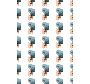 Rollo Fenster Blumen minimalistisches orchideendesign - TenStickers