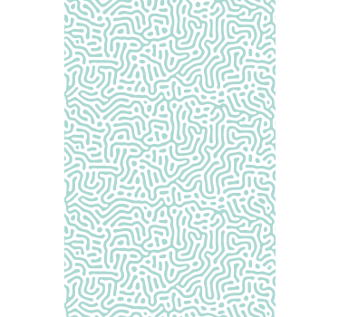 Blumen und Pflanzen Rollos Grün-weißes naturmuster - TenStickers