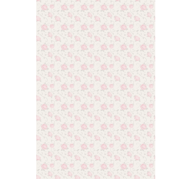 Rollo Fenster Blumen zarte rosa rosen - TenStickers
