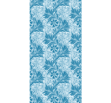 Rollo Fenster Blumen komplexes botanisches motiv - TenStickers