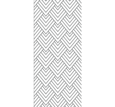 Rollo Fenster Badezimmer graues chevron-design - TenStickers