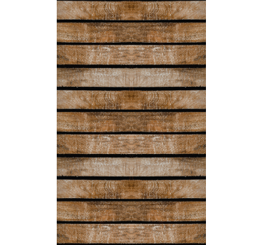 Textur und Muster Rollos Holzbalcken design - TenStickers