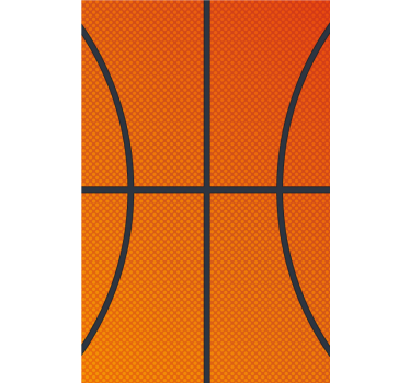 Sport Rollos Basketball Optik Jugendzimmer - TenStickers