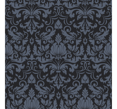 Klassisches Rollo mit Damask Ornamenten - TenStickers