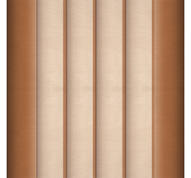 Beige Rollos im japanischen Stil - TenStickers