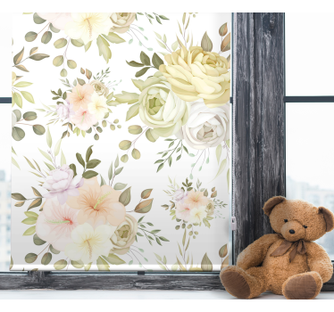Blumen Rollo Schönes nahtloses blumenmuster - TenStickers