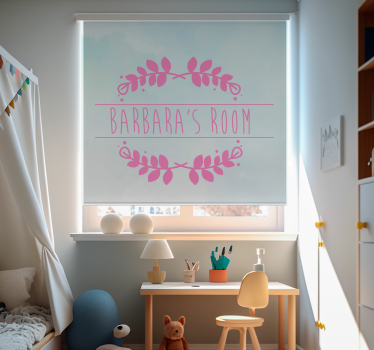 Persoanlisierte Rollos für Kinderzimmer - TenStickers