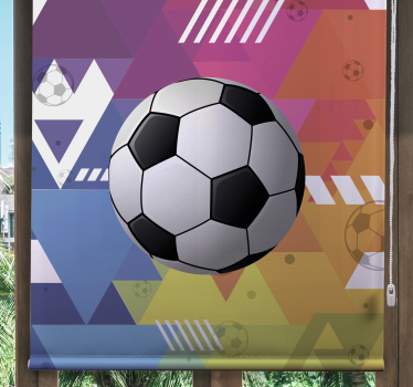 Mehrfarbige geometrische bälle sport Rollo - TenStickers