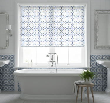 Rollo fenster badezimmer klassisches bad - TenStickers